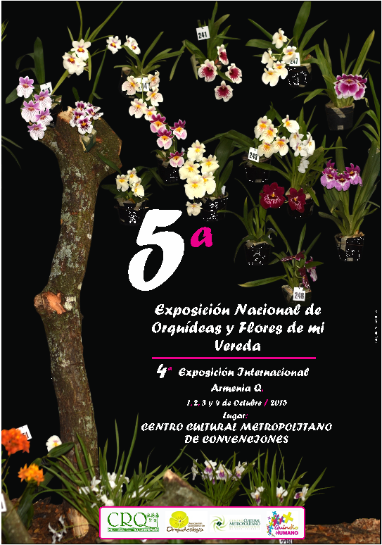 Exposicion de orquideas en Armenia