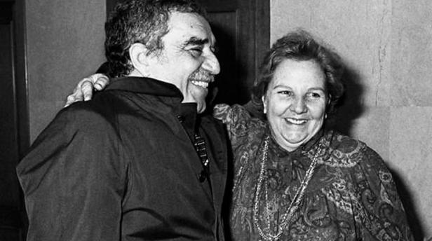Gabriel García Márquez y Carmen Balcells