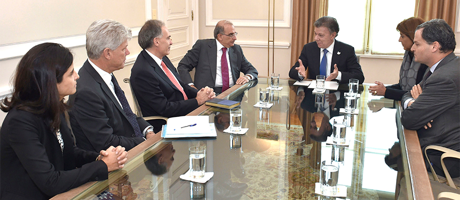 Santos se reunió con delegado de la ONU para el proceso de paz de Colombia