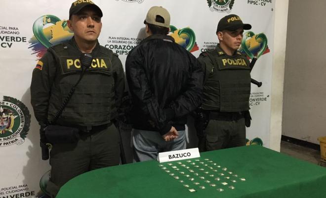 18 capturados en las últimas 24 horas por porte y tráfico de estupefacientes  - Eje21
